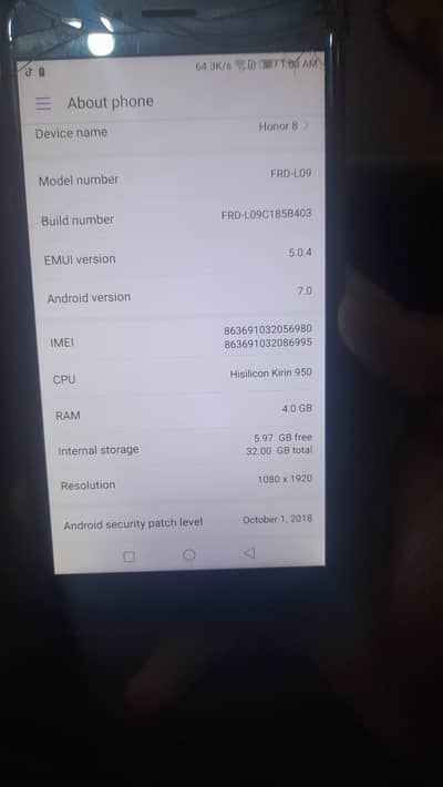 mobile condition you see in pics