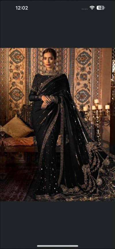 Maria b inspired saree