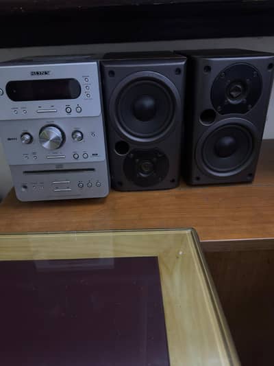 Complete Hi Res Bookshelf Speakers + 12 inch bass tube