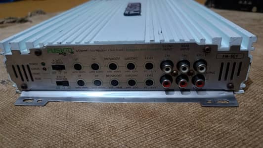 Original Imported branded Genuine American Fusion 4 channel Amplifier