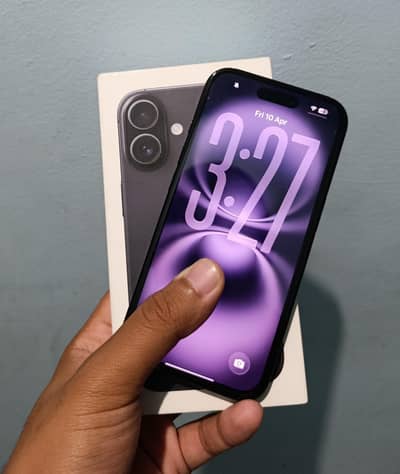 APPLE IPHONE 16 BLACK (WITH BOX)