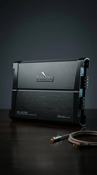 Rockmars 3800W 4 Channel Heavy Amplifier Unrepaired Sealed