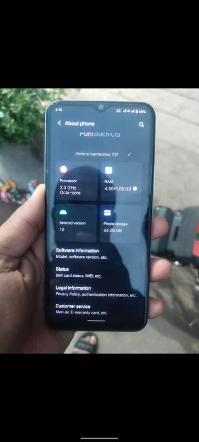 Vivo Y21 Exchange Possible