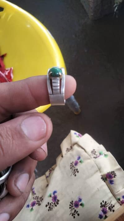 natural green feroza stone 