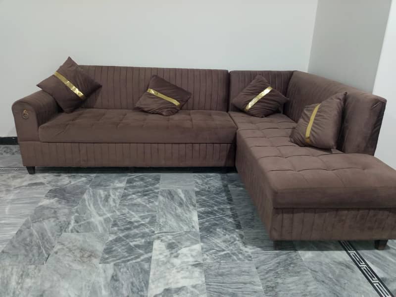 l shape sofa 0