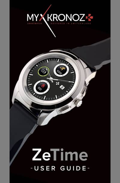 MyKronoz ZeTime Smartwatch - Swiss Design - Excellent Condition