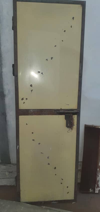 Iron door new heavy for sale  2.50 by 6 feet