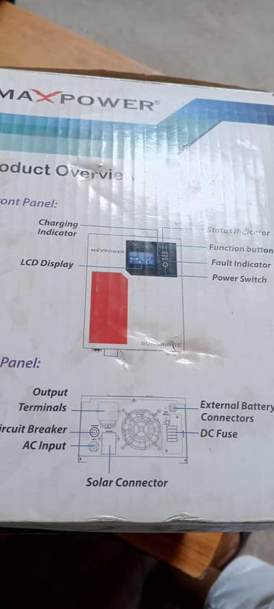 Max power solar inverter