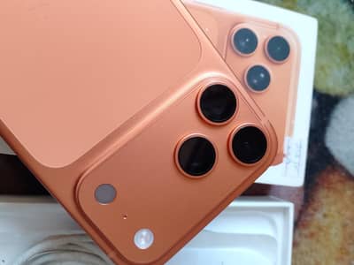 Iphone 17 pro max jv 256gb cosmic orange colour