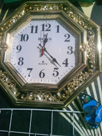 one karate wall clock