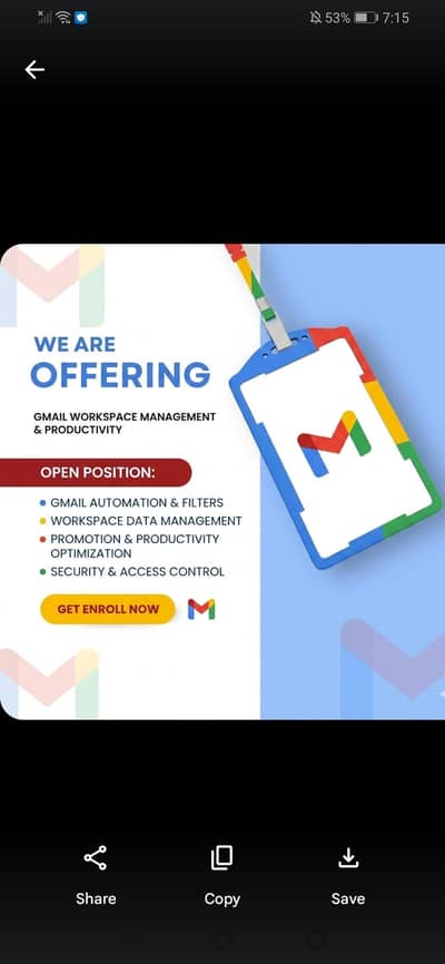 Gmail Workspace Management & Productivity