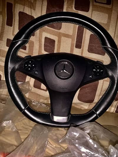 Mercedes W212 W207 steering wheel with AMG