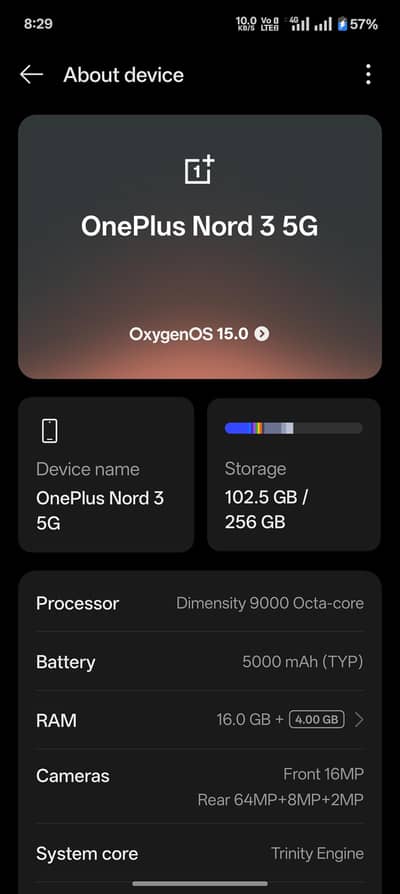 OnePlus nord 3 16/256Gb