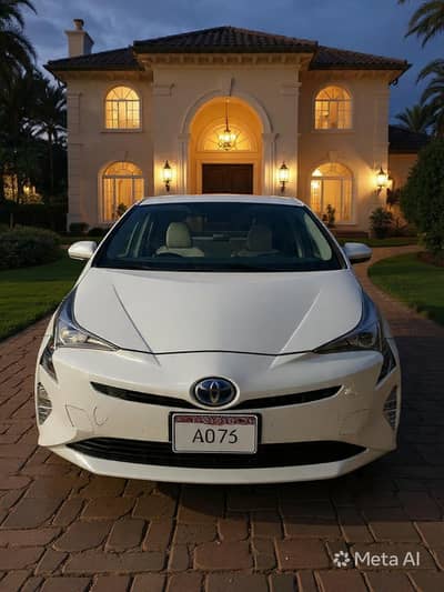 Toyota Prius 2016 A pkg Full Original (Pearl White)