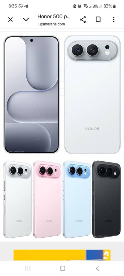 Honor 500 Just came from China