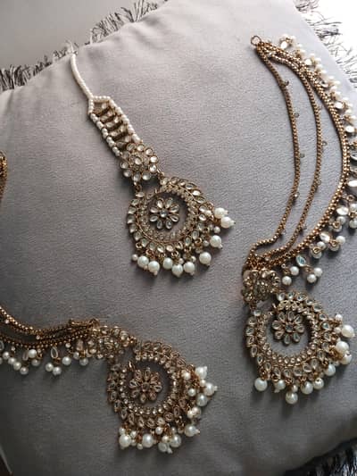 nikkah jewellery set