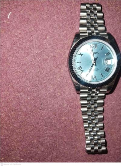 Seiko Mod Datejust-style