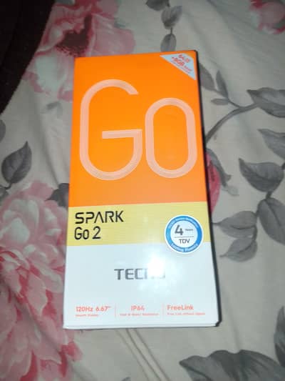 Tecno spark go2 box pack