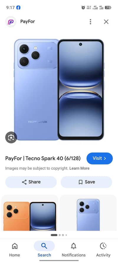 tecno spark 40