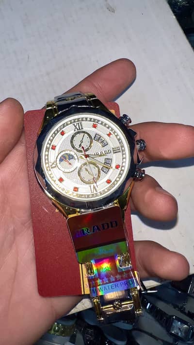 IRADD Luxury  Chronograph Style | Metal Chain