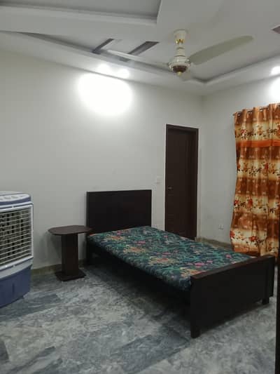 Shared Furnish Room for rent in psic society near lums dha lhr