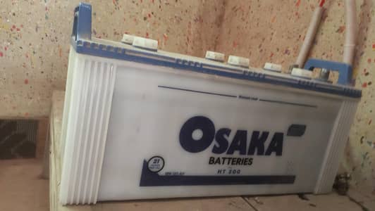 OSaka 12 volt 120. AH old battry active hai
