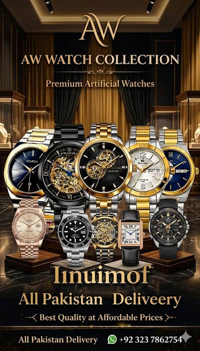 Automatic watch | All man woman watches avalible all over pakistan