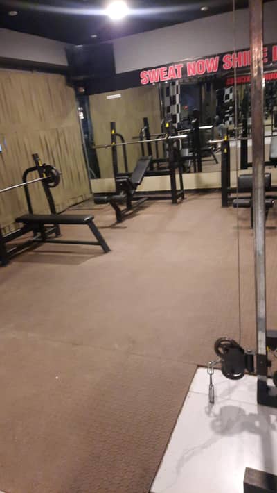 Running business of gym for sale