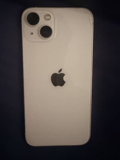 iPhone 13 white colour PTA 128gb