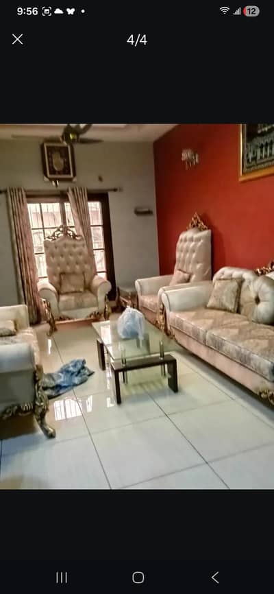 7 seater turkish sofa set without side table for sell