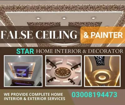 Star False Ceiling pop ceiling and Painter Services