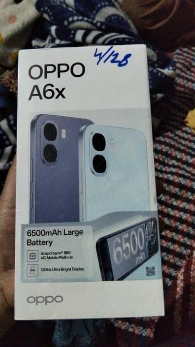 OPPO A6x 4 128