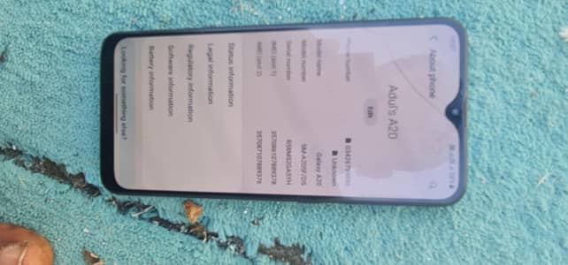 Samsung A20 03426799886