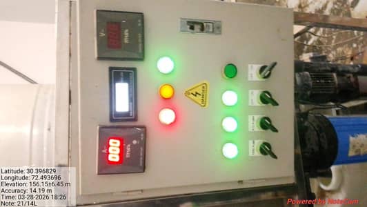 service of water filteration plant