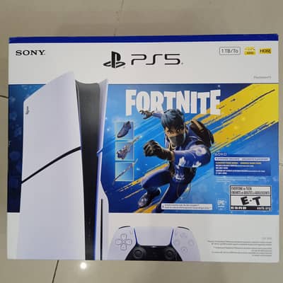 ps5 slim disc Fortnite flowering chaos bundle