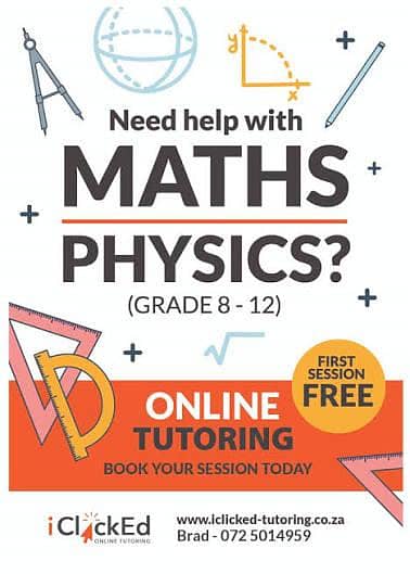 Physics & Maths Tutor Available 3