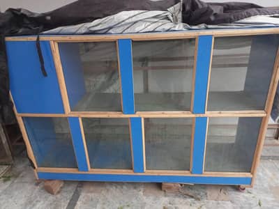 wood Counters Shelfs Almari Just like new. . . little used