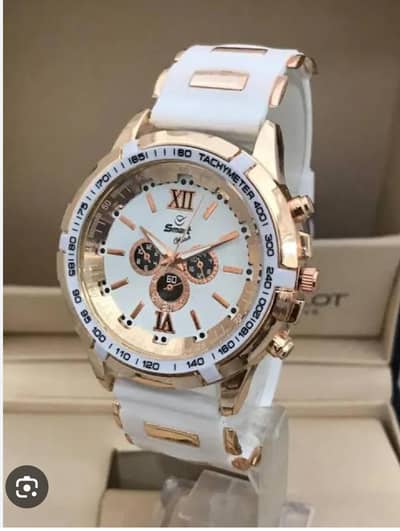 Robber strap Analog watch For Man