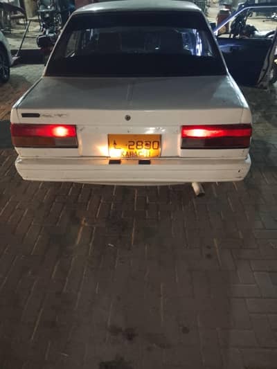 Nissan sunny 1989 Karachi number in good condition