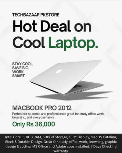 Model: MacBook Pro 2012