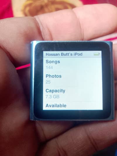 ipod nana 8gb model no mc689zp