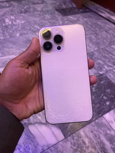 iPhone 14promax 256gb battery health 85 dot h or back brck h