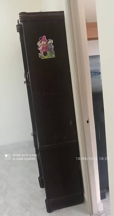 solid wooden showcase for sale -- slitely used, like new