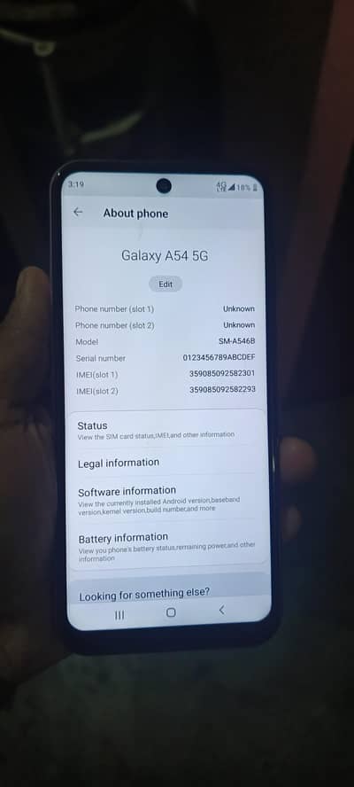 a54 Korean kit 8/256