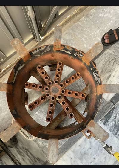 Big stove burner full size