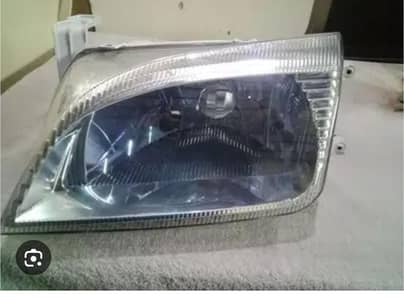 Cultus headlights with LED bulbs urgent sale Diba pack new