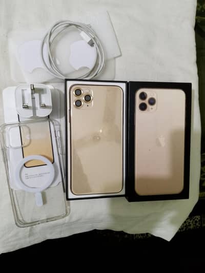 i phone 11 pro max 256GB 10/10 lush condition box PTA officel Read Add