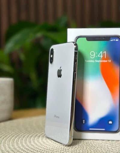 iphone x 256 GB PTA approved no open no repair all ok