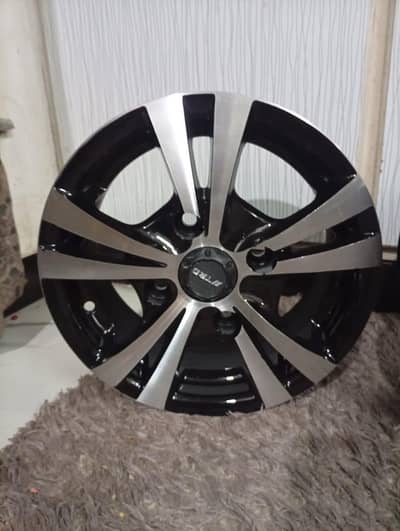 Cuore / Charade Alloy Rims Size 12" PCD-110 Malaysian Guarantee RIMS