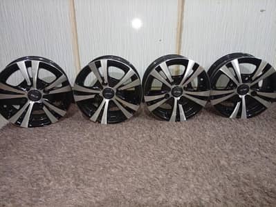 Cuore / Charade Alloy Rims Size 12" PCD-110 Malaysian Guarantee RIMS